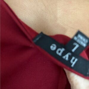 Hype Deep Red Apparel